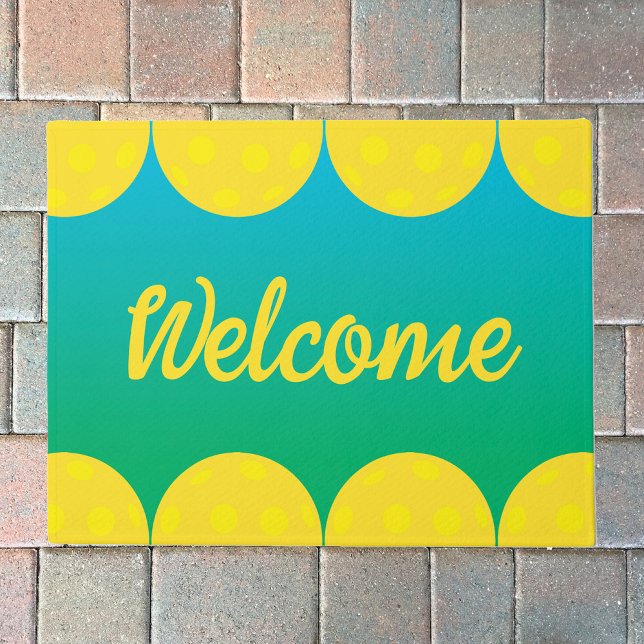 Pickleball Welcome Doormat (Creator Uploaded)
