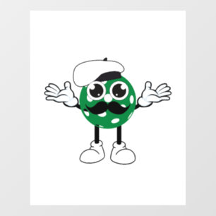 Pickleball Welcome You funny Pickle ball Floor Decals