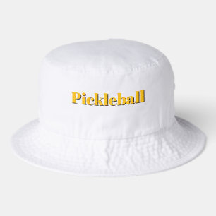 Pickleball White Bucket Hat