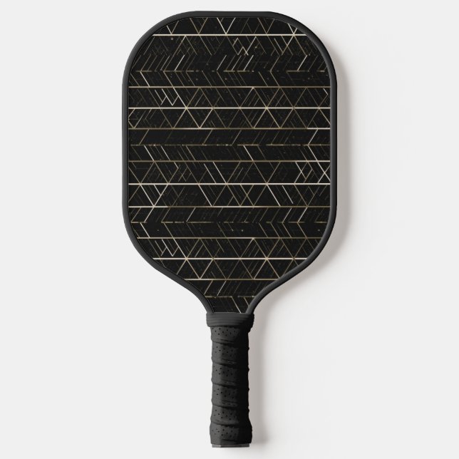 Pickleball with modern design carbon fiber pickleball paddle  (Front)