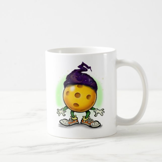 Pickleball Wizard Coffee Mug (Right)