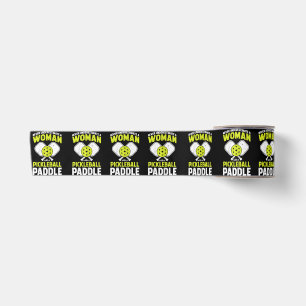 Pickleball Woman Funny Pickleball Player Gift Satin Ribbon