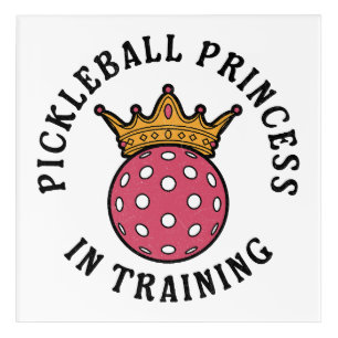 Pickleball Women Funny Acrylic Print