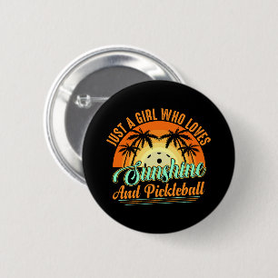 Pickleball women sunshine button