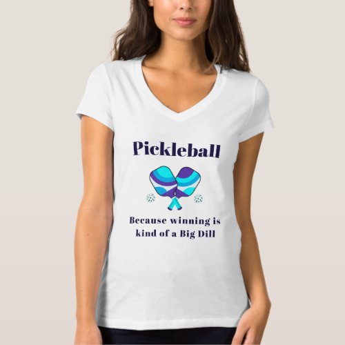 Pickleball Womens t_shirt
