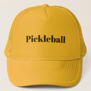 Pickleball Yellow   Trucker Hat