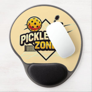 Pickleball Zone - Perfect for Passionate Players Gel Mouse Pad