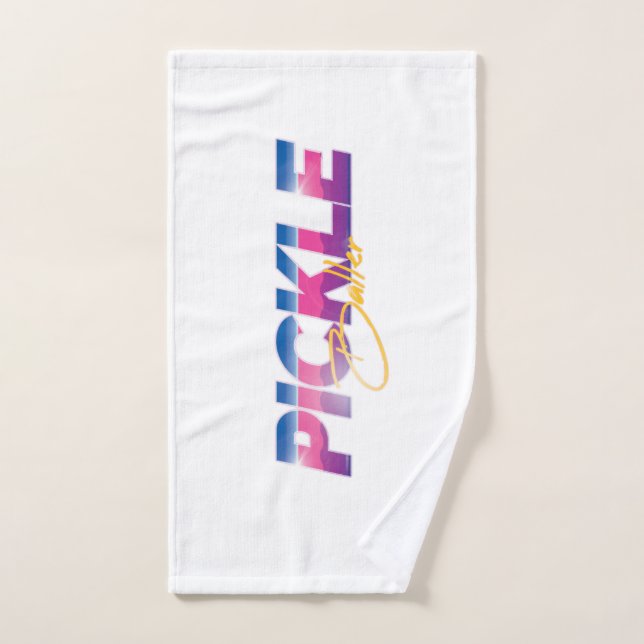 Pickleballer Hand Towel (Hand Towel)