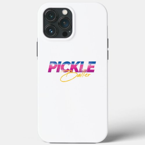 Pickleballer iPhone 13 Pro Max Case