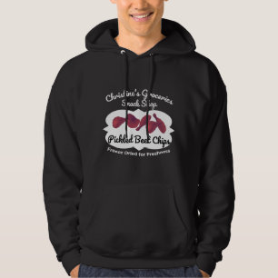 Pickled Beet Chips. Hoodie
