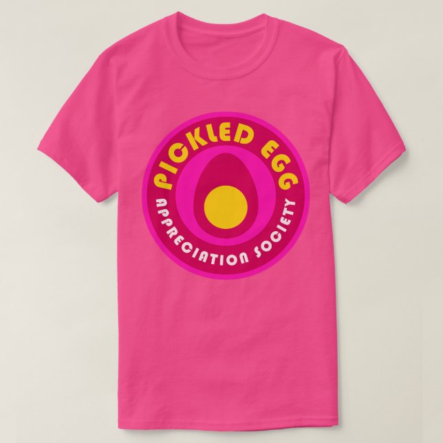 Pickled Eggs Appreciation Society T-Shirt (Design Front)