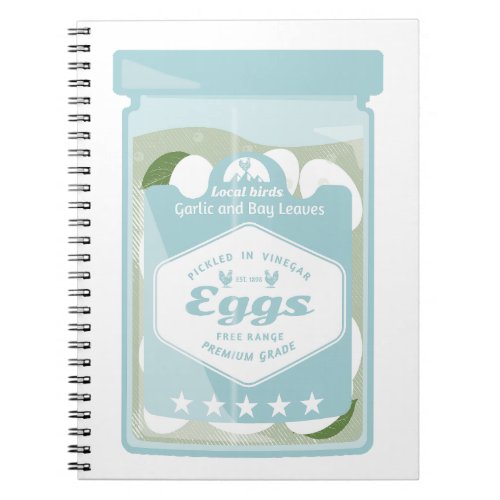 Pickled eggs notebook