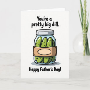 Pickled Fathers Day Card