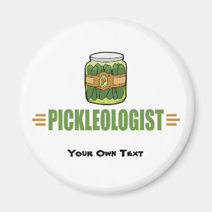 PICKLEOLOGIST Funny Pickle Lovers Magnet