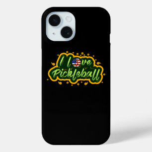 Picklers USA ball - Pickleball Case-Mate iPhone C iPhone 15 Case