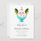 Pickles and Ice Cream Baby Shower Invitation (Front)