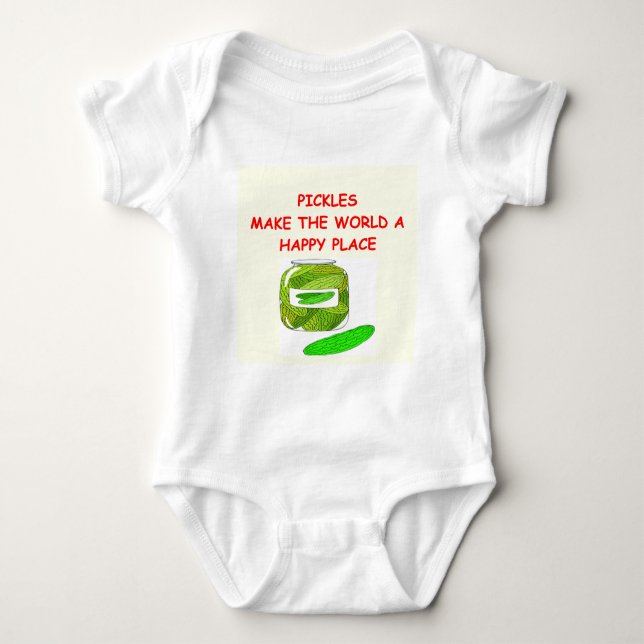 pickles baby bodysuit (Front)