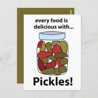 Pickles Every Food is Delicious With Pickles 