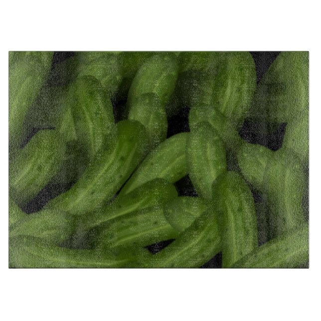 Pickles Glass Cutting Board (Front)