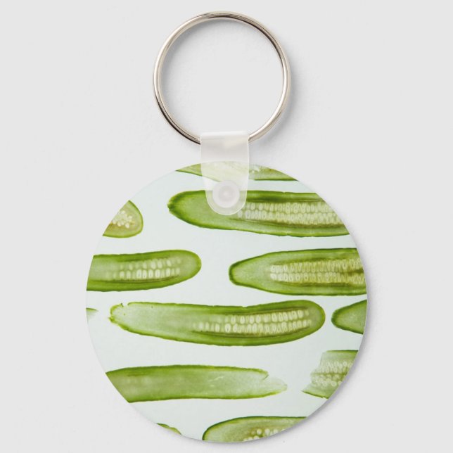 Pickles Green Keychain (Front)