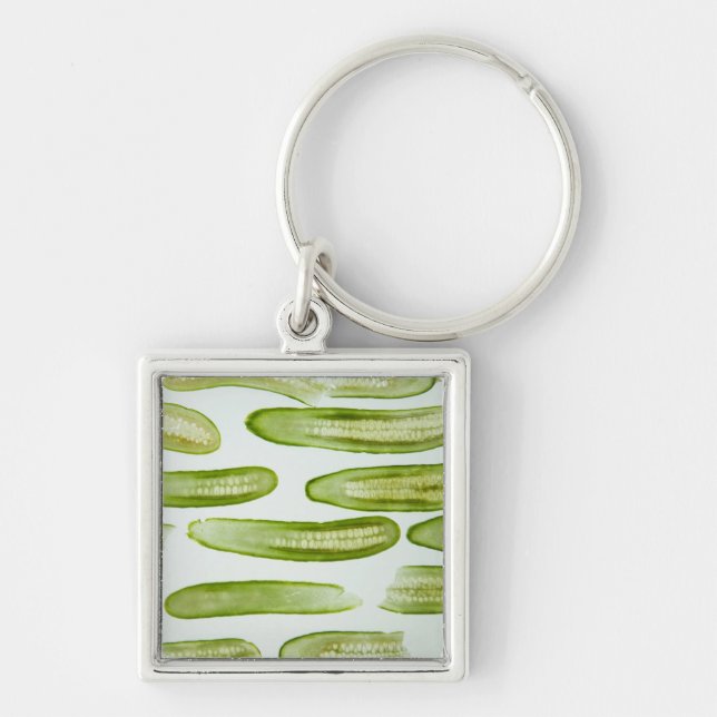 Pickles Green Keychain (Front)