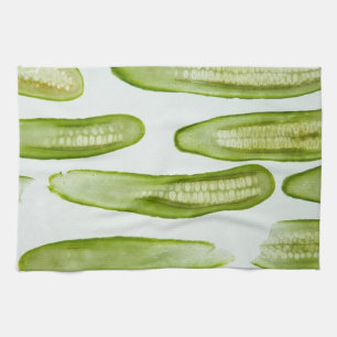 Pickles Green Kitchen Towel