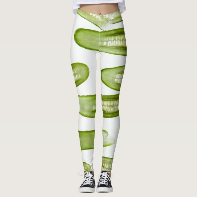 Pickles Green Leggings (Front)