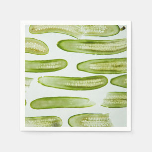 Pickles Green Napkins