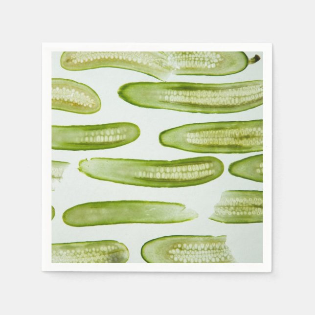 Pickles Green Napkins (Front)