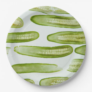 Pickles Green Paper Plates