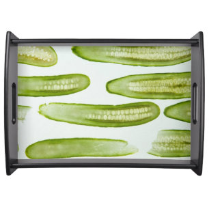 Pickles Green Serving Tray