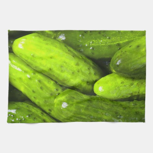 Pickles Love Green Pickles Kitchen Towel