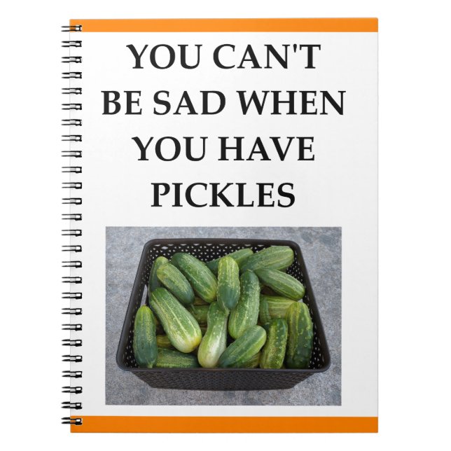 PICKLES NOTEBOOK (Front)