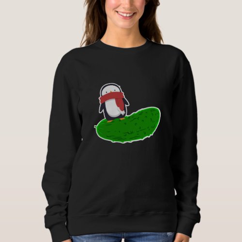 Pickles Penguin Cucumber Gherkin Child Sweatshirt