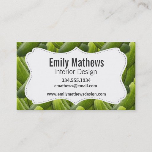 Customizable Pickles; Pickle Business Card Templates