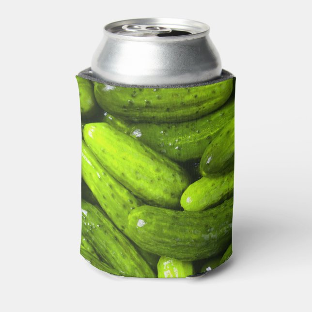 Pickles Pickle Lover Gift Pickle Ball Personalize Can Cooler (Can Back)