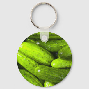 Pickles Pickle Lover Gift Pickle Ball Personalize Keychain