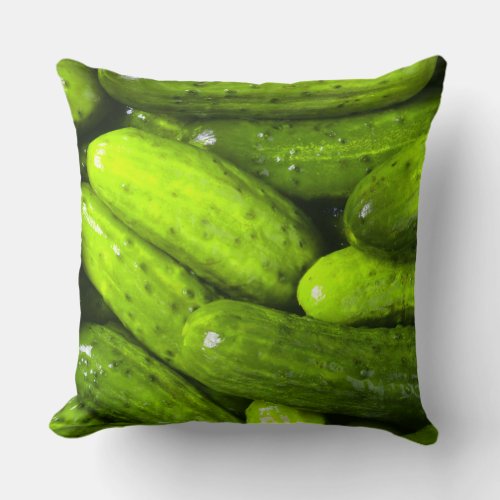Pickles Pickle Lover Gift Pickle Ball Personalize Throw Pillow
