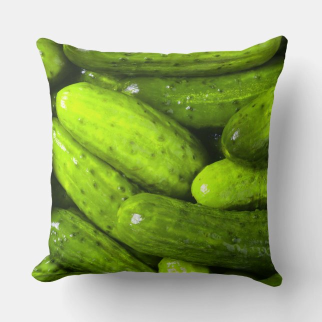 Pickles Pickle Lover Gift Pickle Ball Personalize Throw Pillow (Front)