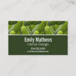 Pickles; Pickle Pattern Business Card at Zazzle