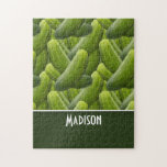 Pickles; Pickle Pattern Jigsaw Puzzle at Zazzle