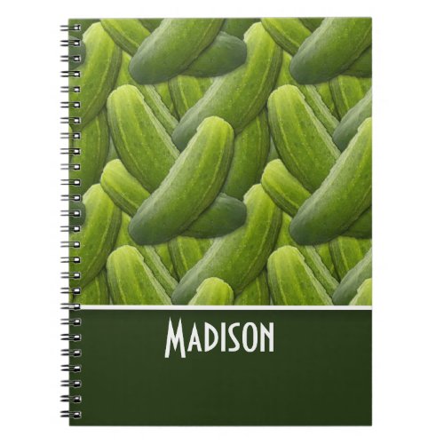 Pickles Pickle Pattern Notebook