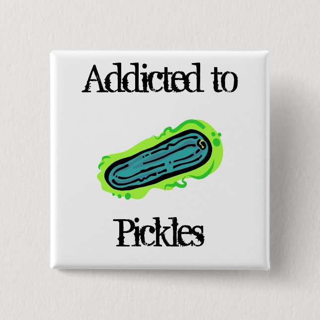 Pickles Pinback Button (Front)