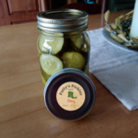 Pickles Product Round Stickers