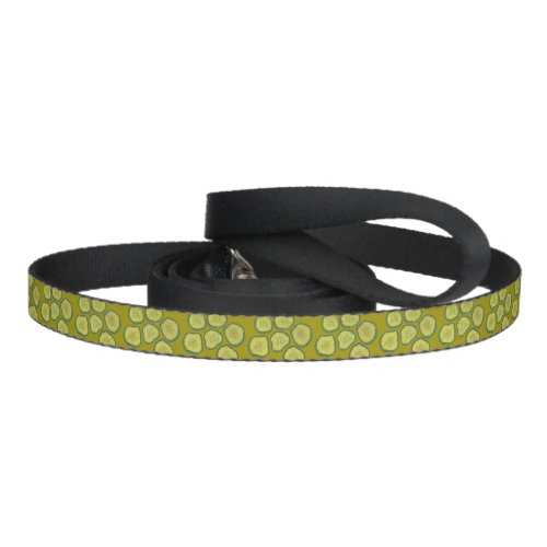 Pickles the Dog Green Kosher Dill Pickle Chips Pet Leash