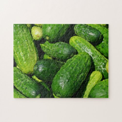 PICKLING CUCUMBERS JIGSAW PUZZLE