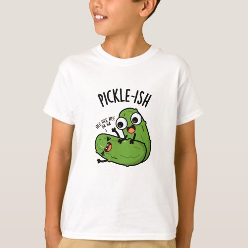 Picklish Ticklish Funny Pickle Puns  T_Shirt