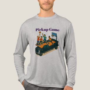 Pickup game Tri-Blend shirt