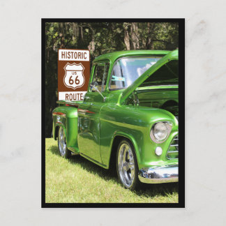 Pickup route 66 gifts postcard