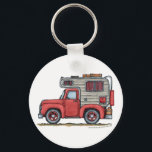 Pickup Truck Camper RV Key Chains<br><div class="desc">Camping memories last a lifetime!  Zazzle is proud to offer this selection of customizable items with this pickup camper image by artist Richard Neuman. His uniquely styled images combining detail with a touch of whimsy is collected worldwide.</div>